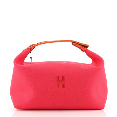 hermes grey handbag|hermes toiletry bag.